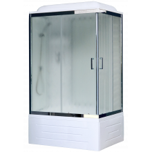 Душевая кабина Royal Bath RB8100BP6-WC-CH-L (белое/матовое)